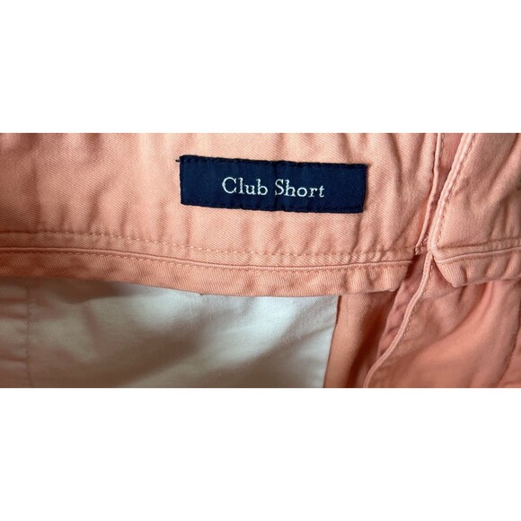 Vineyard‎ Vines Men’s Chino Club Shorts Coral Size 35 - Picture 4 of 4